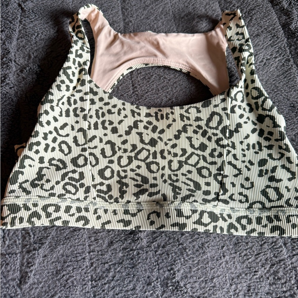 Zyia Leopard Print Sports Bra